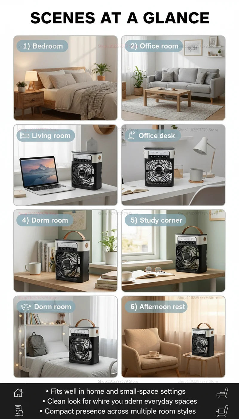 Ventilatore 3 in 1 AirNova