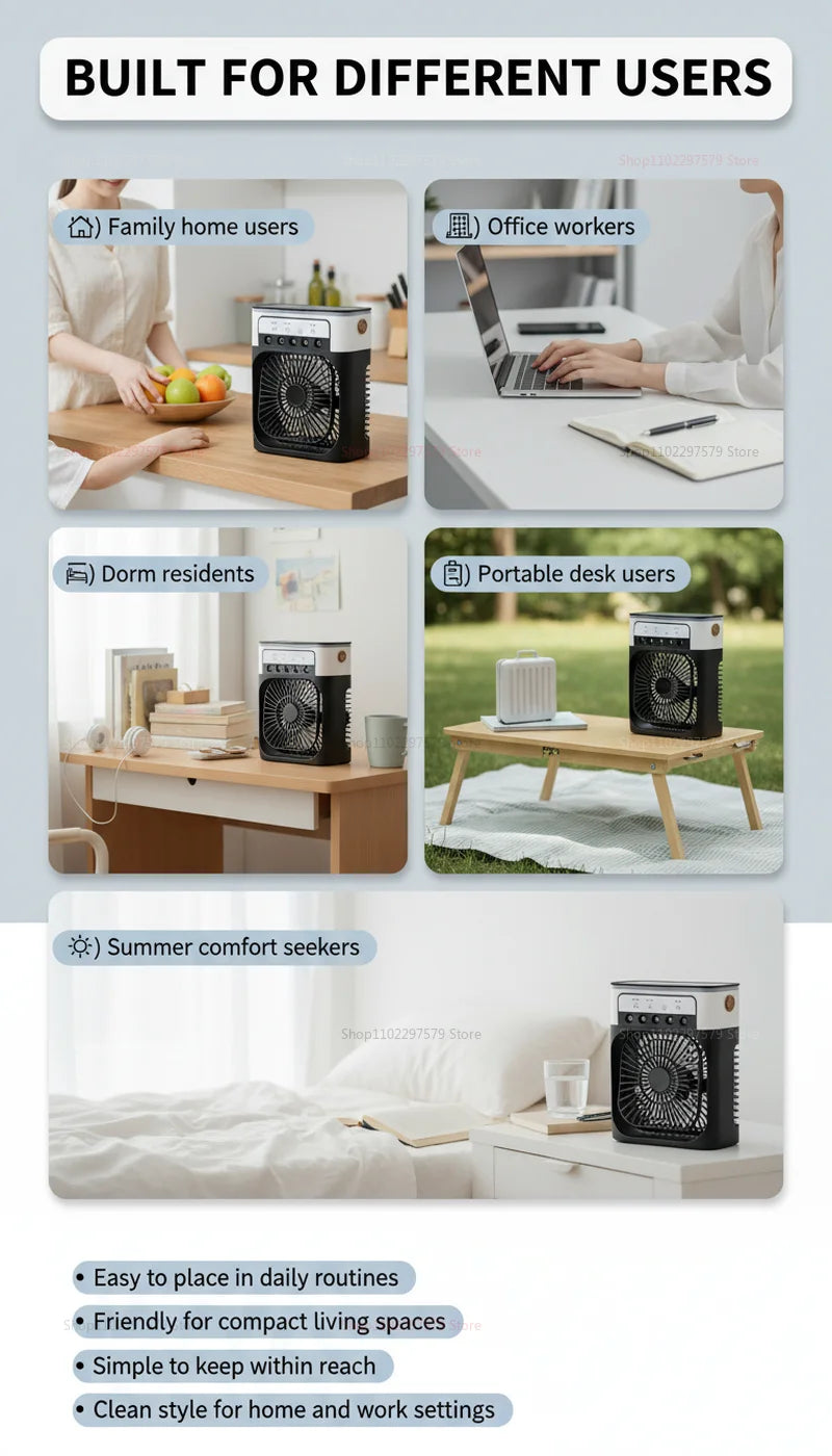Ventilatore 3 in 1 AirNova